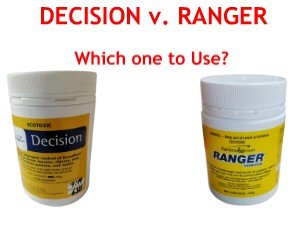 Buttercup Weed Killer - which is best?  Decision or Ranger