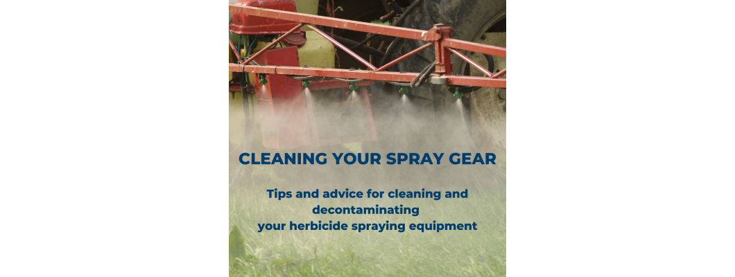 CLEANING YOUR SPRAY GEAR