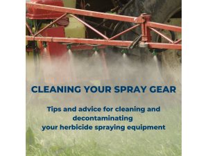 CLEANING YOUR SPRAY GEAR