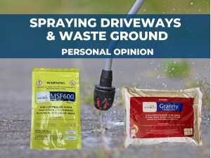 Spraying Driveways and Waste Ground