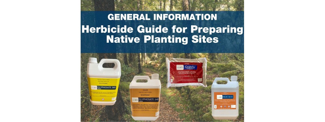 Herbicide Guide for Preparing Native Planting Sites