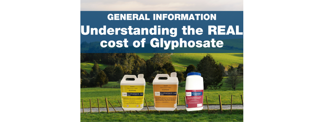 Understand the Real Cost of Glyphosate