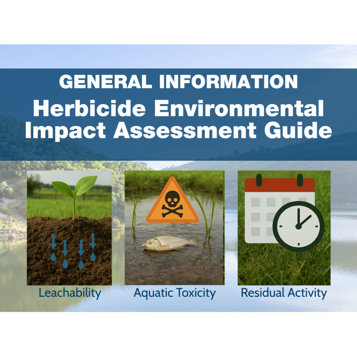 Herbicide Environmental Impact Guide: Compare Safety & Toxicity Ratings