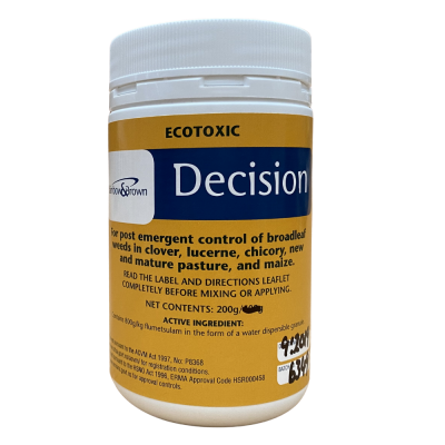 DECISION - Clover Friendly Buttercup Control