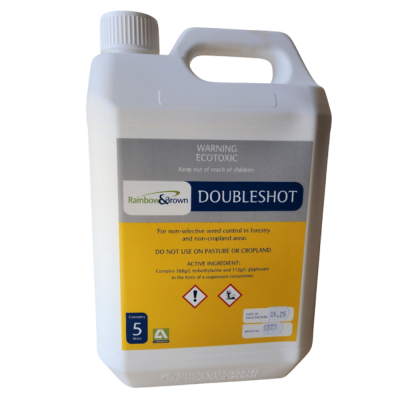 DOUBLESHOT - Excellent for use in forestry, waste areas, driveways
