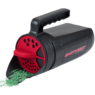 HAND SPREADER with 1.8kg storage capacity for herbicides and fertilisers 