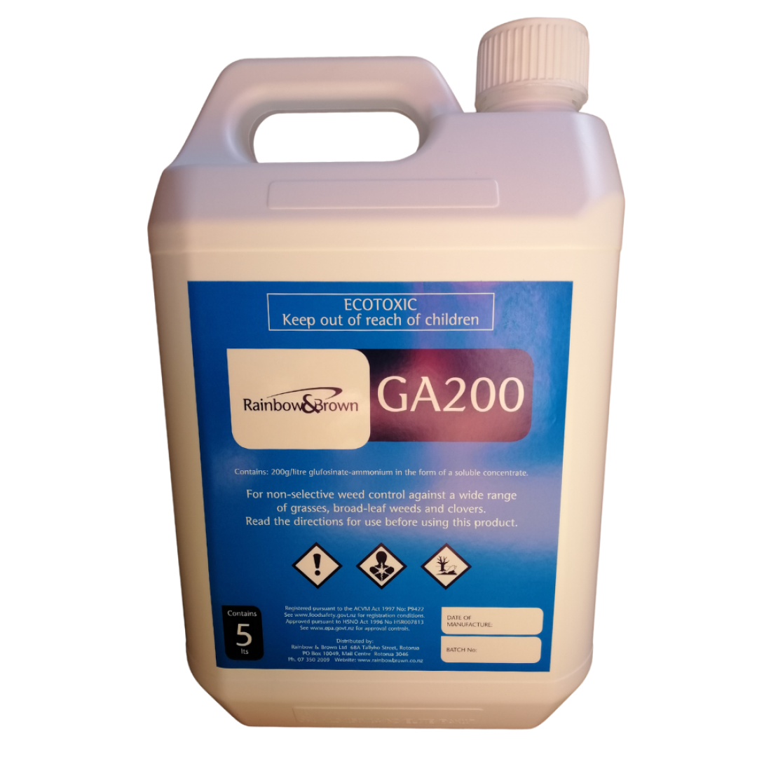 Buster Weed Spray NZ Vineyard Weed Killer GA200