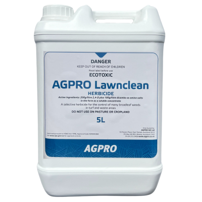 LAWNCLEAN - Kills many broadleaf weeds in lawn, turf and waste areas