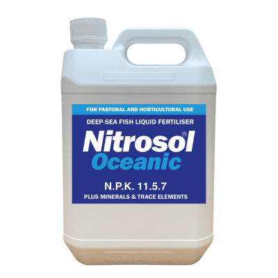 NITROSOL OCEANIC - Fish based NPK 11-5-7 liquid blood and bone fertiliser