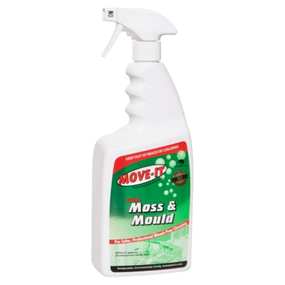 MOSS & MOULD KILLER - Ready-to-Use Biodegradable Non-Bleach Cleaner with up to 12 months Protection