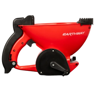 HAND SPREADER with ergonomic armrest for herbicides and fertilisers 