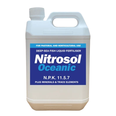 NITROSOL OCEANIC - Fish based NPK 11-5-7 liquid blood and bone fertiliser