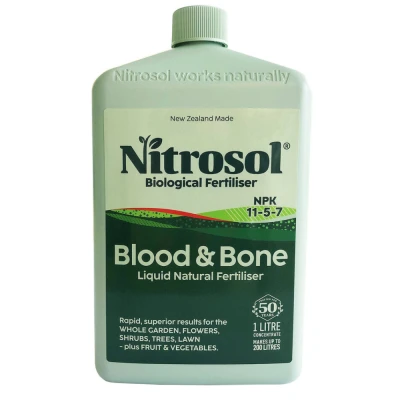 NITROSOL ORIGINAL - Blood and Bone based NPK 11-5-7 Liquid Fertilisers